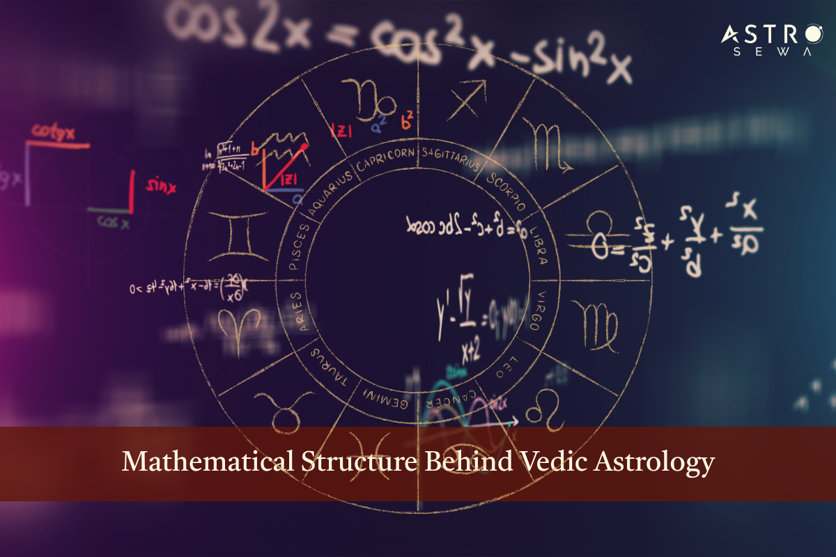 The Mathematical Structure Behind Vedic Astrology