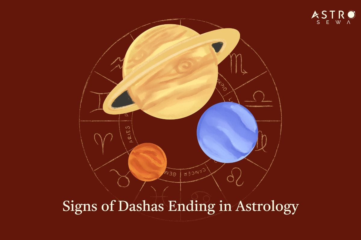 Planetary bodies set against a zodiac wheel
