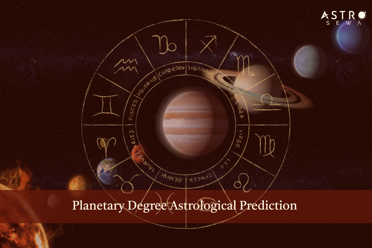 Planetary Degree Astrological Prediction